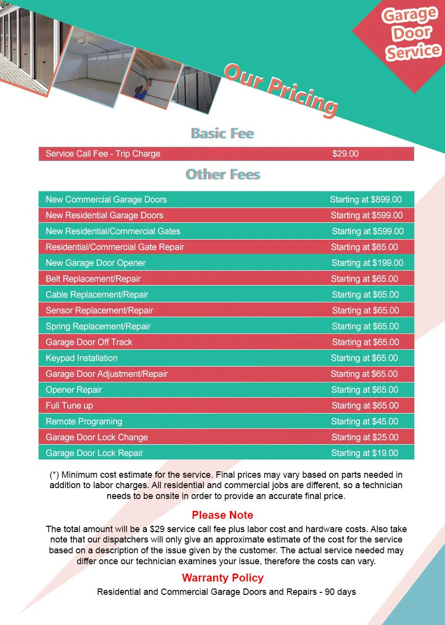 Central Garage Door Service Chicago, IL 773-977-7262